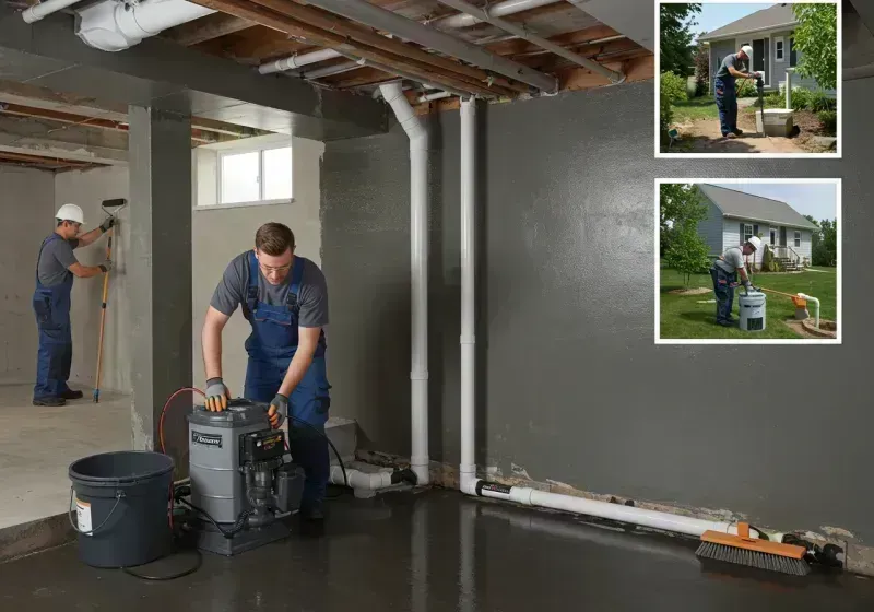 Basement Waterproofing and Flood Prevention process in Grosse Ile, MI